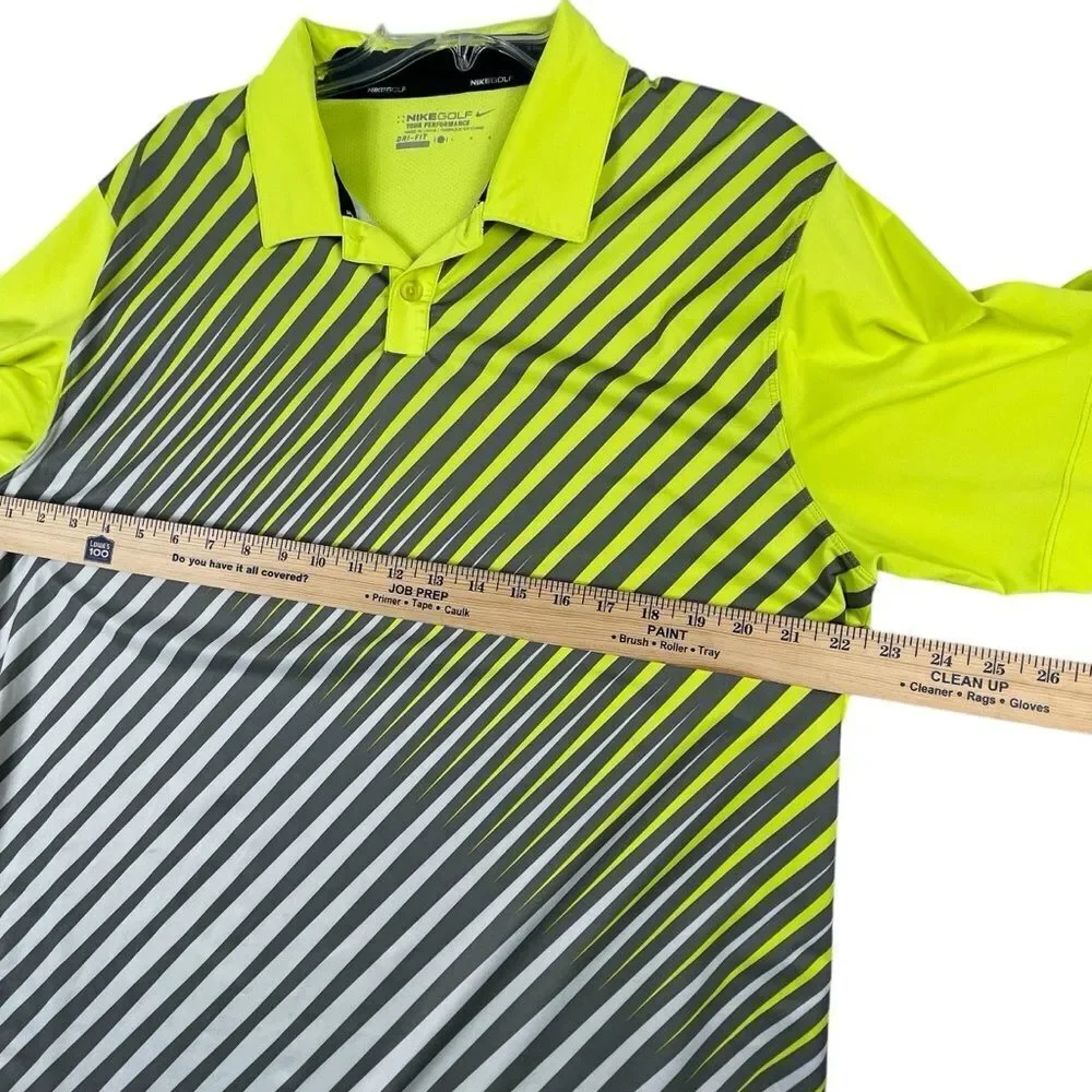 Men's Nike Golf Tour‎ Performance Dri-Fit Polo Large - Picture 9 of 10